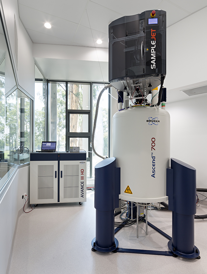 The Centre for Advanced Imaging's Avance 700 NMR spectrometer